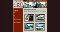 Desktop Screenshot of hepcoconstruction.com